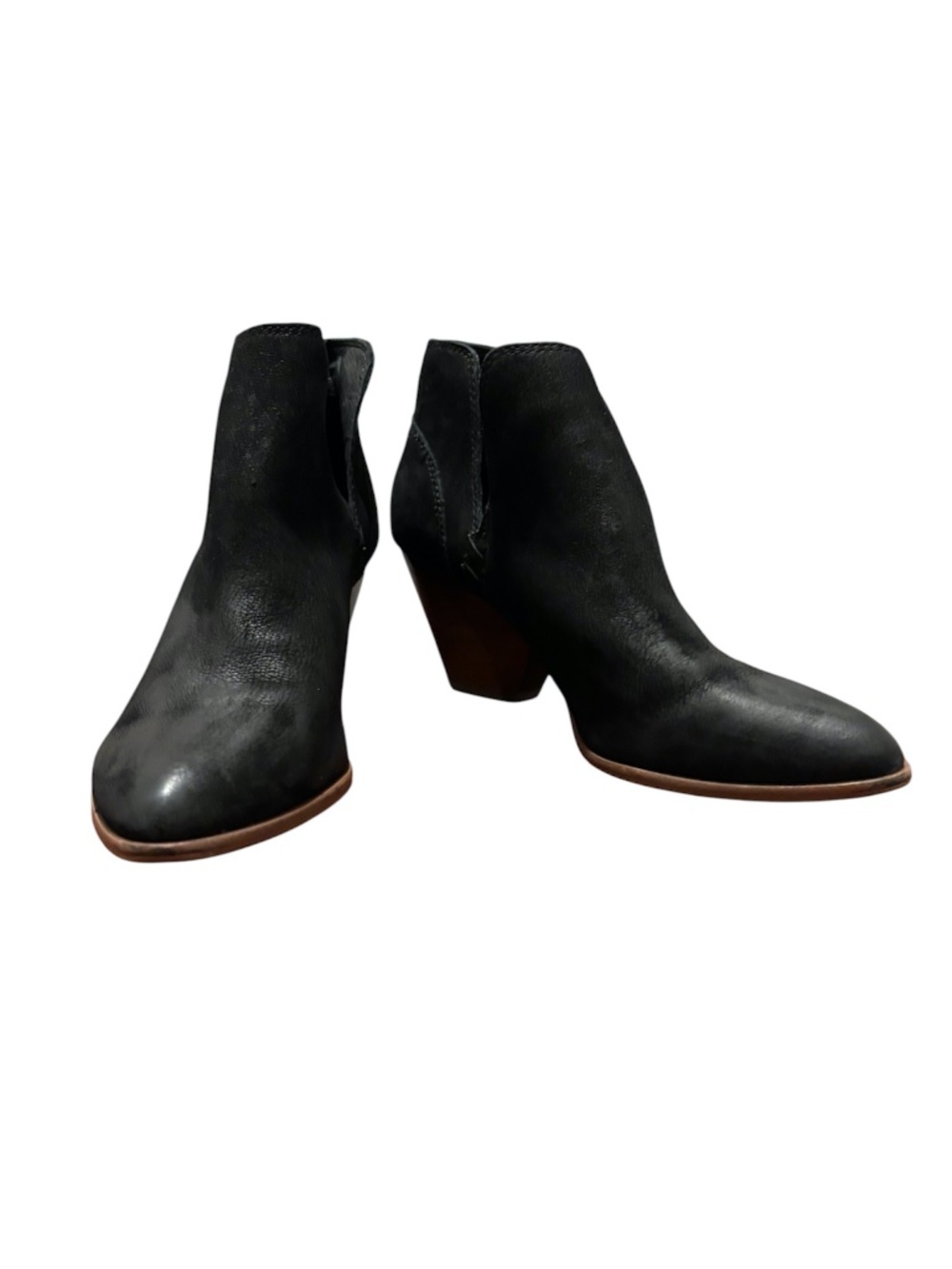 Frye Reina Cut Out Leather Bootie in Black Size 8